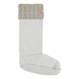 Hunter Boot Fleece Welly Socks Greige (Gray)